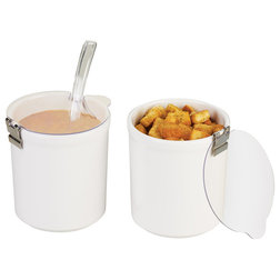 Contemporary Kitchen Canisters And Jars by Cal-Mil Plastic Products Inc