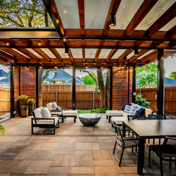 Serene Amberglow Patio | Carrolton Outdoor Living