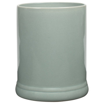 Solid Gray Candle Jar Warmer