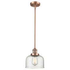 Polaris Distressed Iron Mesh Pendant Small, Rustic Bronze by Kosas Home -  Industrial - Pendant Lighting - by Kosas