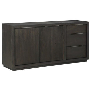 Crafters and Weavers Solstice Modern 3 Drawer Sideboard / Media Console