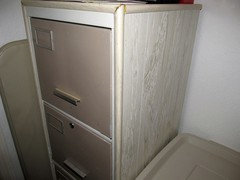 HOW TO MAKE A METAL FILING CABINET FABULOUS  Rustoleum Spray Paint