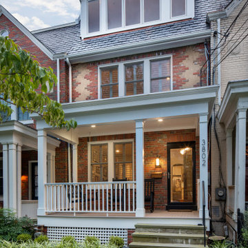 Seamless Third Story Addition to Glover Park DC Rowhouse
