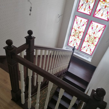 Деревянная  лестница