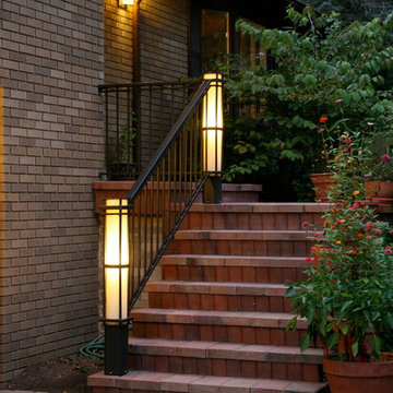 Prairie Style Self-Lighted Rail