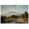 "High Point Shandaken Mountains 1853 " by Asher Brown Durand, Canvas Art
