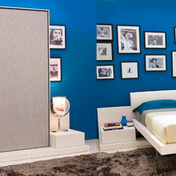 Open wall bed unit - Murphy Beds