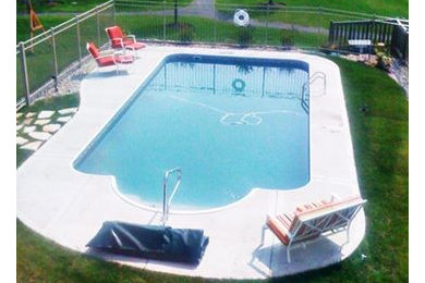 New residential pool