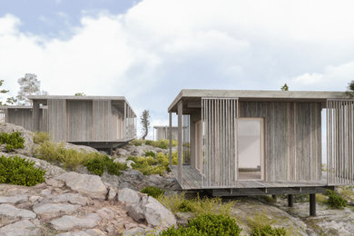 Diseño de diseño residencial nórdico pequeño