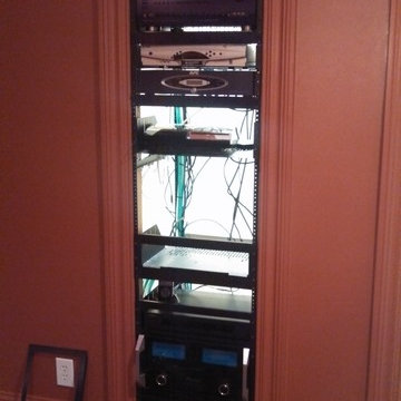 A/V Rack Install