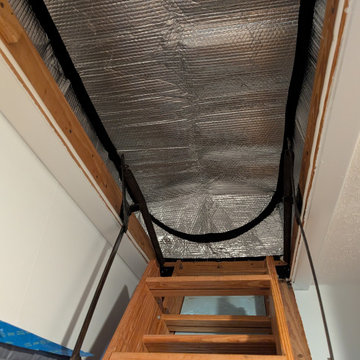 Air sealing attic