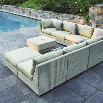 Kingsley-Bate Westport Woven Sectional Seating