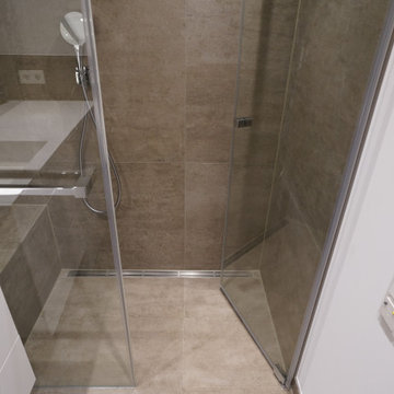 Aus einem Badezimmer wird ein Duschbad in München Perlach