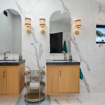 Aqua Bathroom