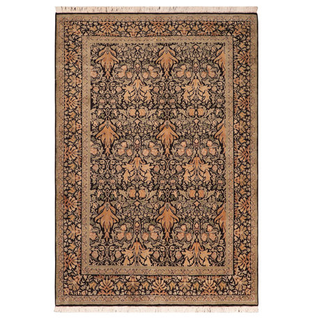 Art Nouveau William Morris Eve Wool Rug - 6'3'' x 8'0''
