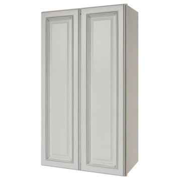 Sunny Wood RLW2442-A Riley 24"W x 42"H Double Door Wall Cabinet - White