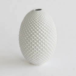 Diamond Cut Egg Vase | Pulp Home - Vases