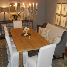 Dining table settee