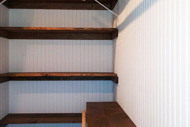 Example of a cottage closet design in Austin
