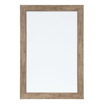 Beatrice Framed Magnetic Dry Erase, Brown, 18x27