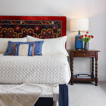 Fine Grain European Plaster Walls in Hill Country Home