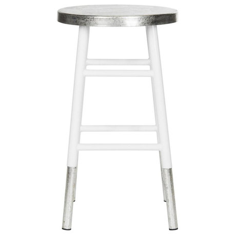 Kenzie Silver Dipped Counter Stool, Fox3211B