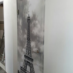 Paris Effiel Tower Door Art - Prints & Posters
