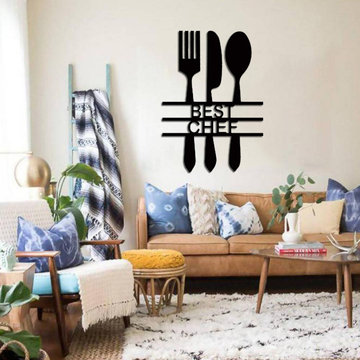 Best Chef quoted wall art