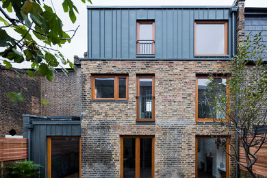 This is an example of a large modern exterior in London.