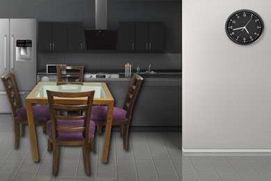 Example of a minimalist home design design in Other