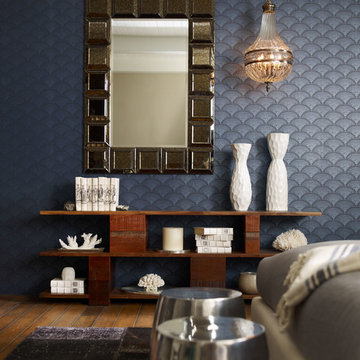 Off Center Wall Mirror