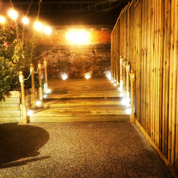 The Castle Inn Beer Garden Makeover
