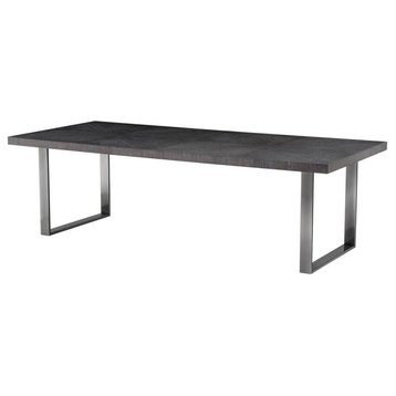 Charcoal Dining Table 100" | Eichholtz Borghese