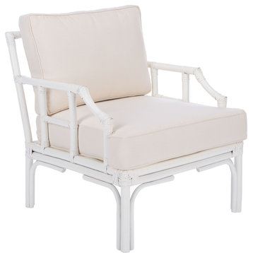 Kazumi Accent Chair - White