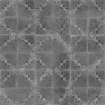 Kings Jaipur Black Ceramic Floor and Wall Tile