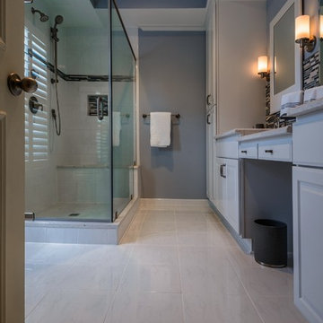 Burke Contemporary Master Bathroom