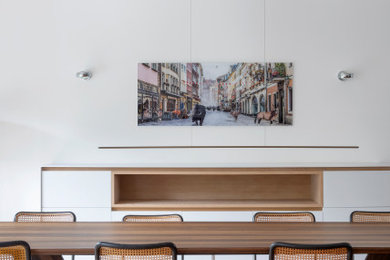 Modernes Esszimmer in Düsseldorf