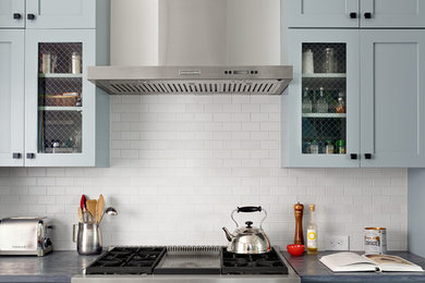 Inspiration for a coastal kitchen remodel in Austin