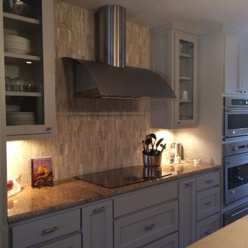 Galley Kitchen and Sitting Area