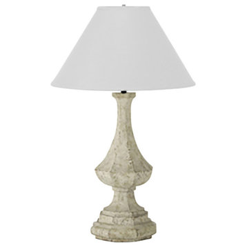 Resin, 31"H Antique Table Lamp
