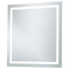 Natalie Hardwired LED Mirror W36"xH40" Dimmable 5000K