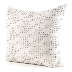 Shibori Cushion Barre Reverse Graphite - Decorative Cushions