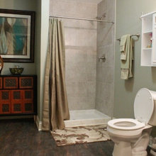 Basement bathroom
