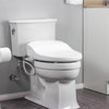 Alpha JX Electronic Bidet Toilet Seat, White, Elongated