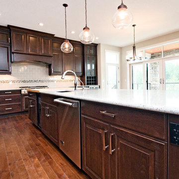 Custom Home with Beautiful Kitchen