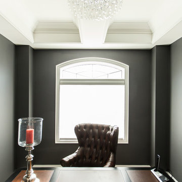 Office coffered ceiling mouldings
