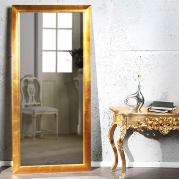 Eleganter Wandspiegel in gold