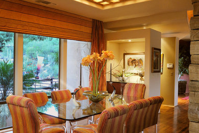 Inspiration for a contemporary dining room remodel in Phoenix