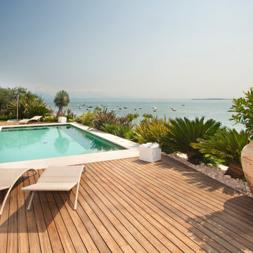 Garden by ther Garda Lake