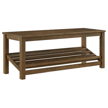 48" Classic Rover Wood Entry Bench - Rustic Oak